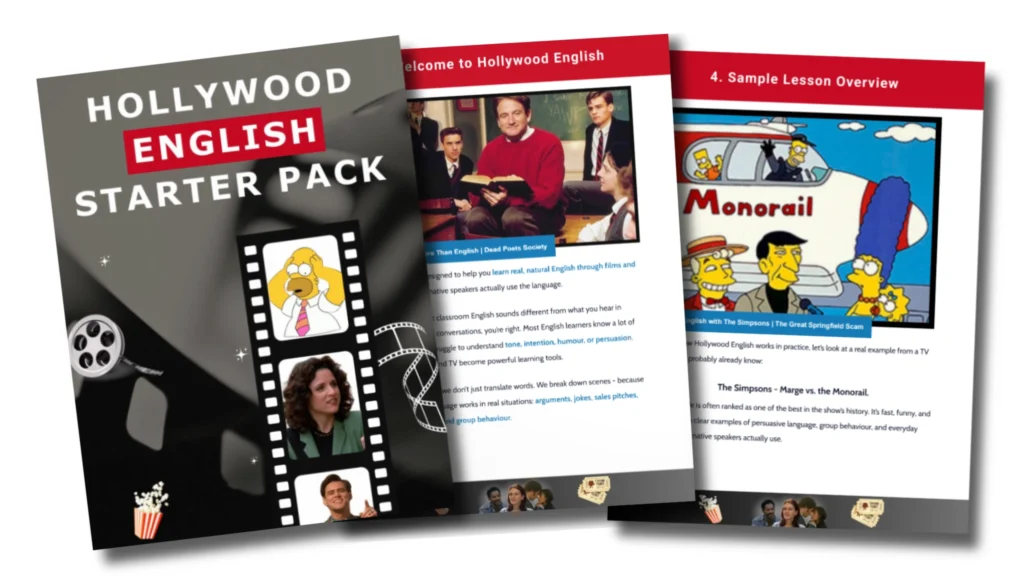 Hollywood English Starter Pack